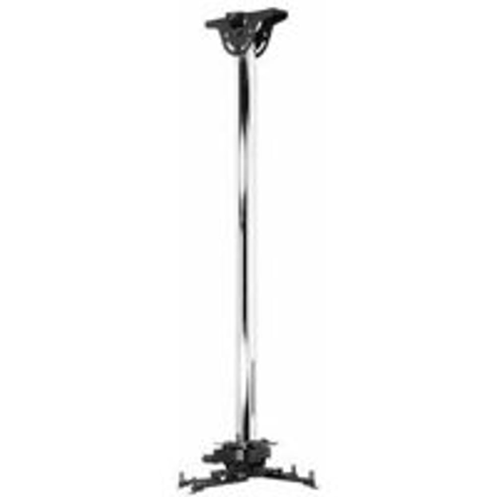 PEERLESS MOD-PRGSKIT100-B Prgs-Unv Ceiling Mount W/1M (39") Black Pole