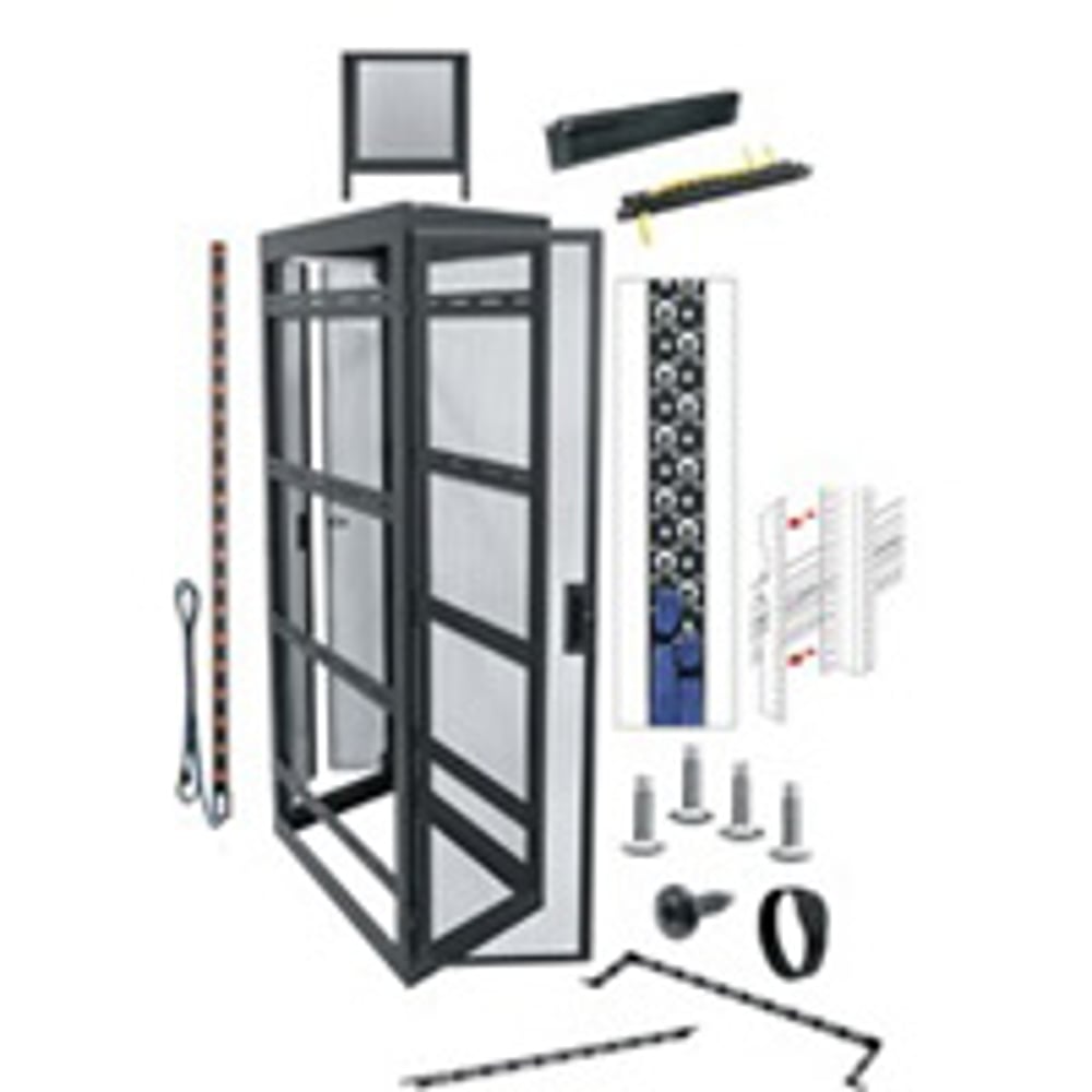 Middle Atlantic MRK-4431-DVR-AB 44Sp/31D Configured Dvr Rack, Add-A-Bay
