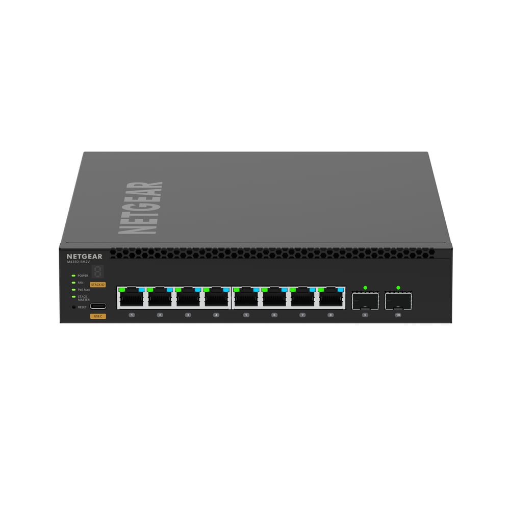 NETGEAR NETGER / MSM4310-100NES M4350-8M2V Managed Switch