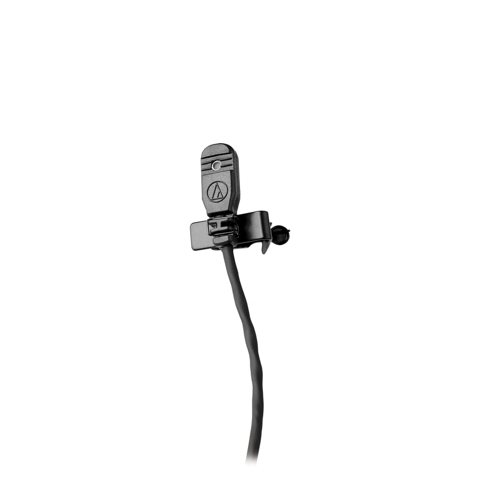 Audio-Technica MT830C Omnidirectional Condenser Lavalier Microphone With 55" Unterminated Cable