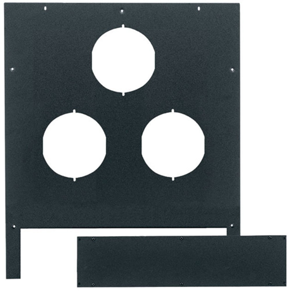 Middle Atlantic MW-6FT 6"Fan Top, Up To 3 Fans, Mrk/Wrk