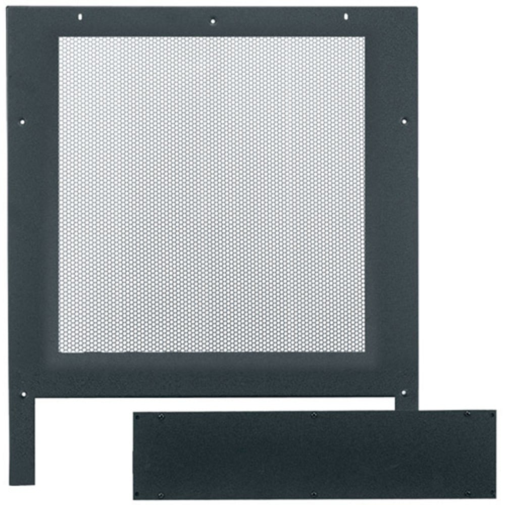 Middle Atlantic MW-LVT Mrk/Wrk Large Perf Vent Top, Black