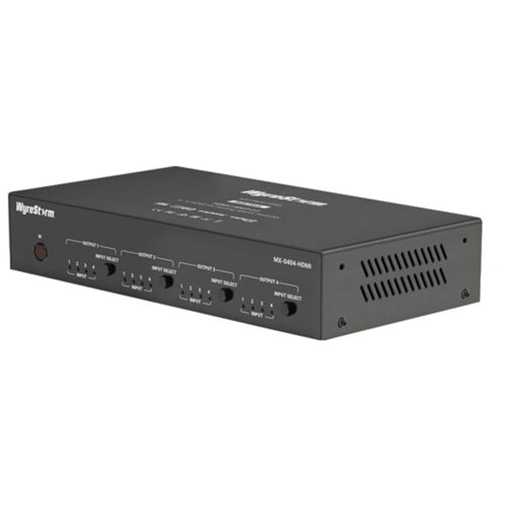 WYRESTORM MX-0404-HDMI 4K Hdr 4 Input Matrix Switcher With 4 Scaling