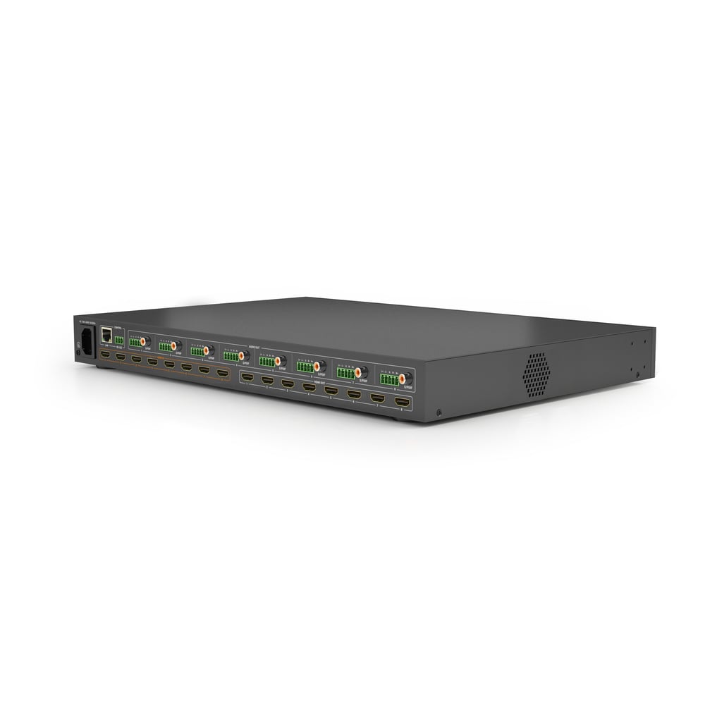 WYRESTORM MX-0808-H2A-MK2 4K Hdr 4 4 4 60Hz Hdmi 8X8 Matrix Switcher With Output Scalingaudio O