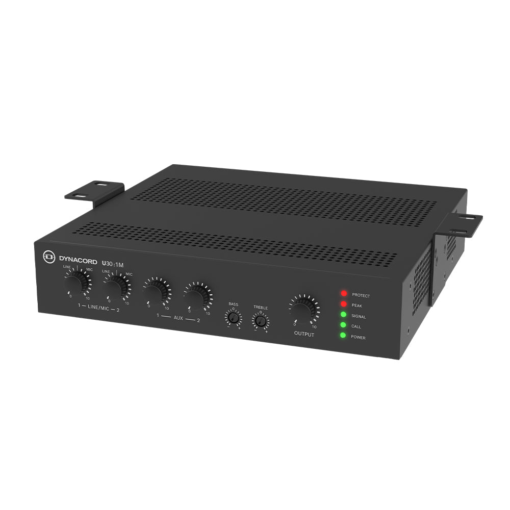 Dynacord U30:1M-US Front Right, half rack brackets