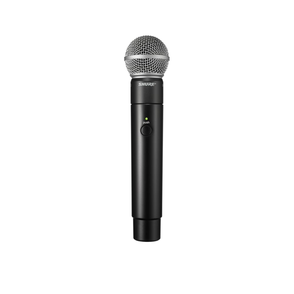 Shure MXW2X/VP68=-Z10 Handheld Transmitter With Interchangeable Mic Cartridge: Vp68