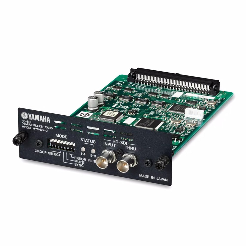 Yamaha MY8SDI-ED Hd/Sd-Sdi Embed/De-Embed Card