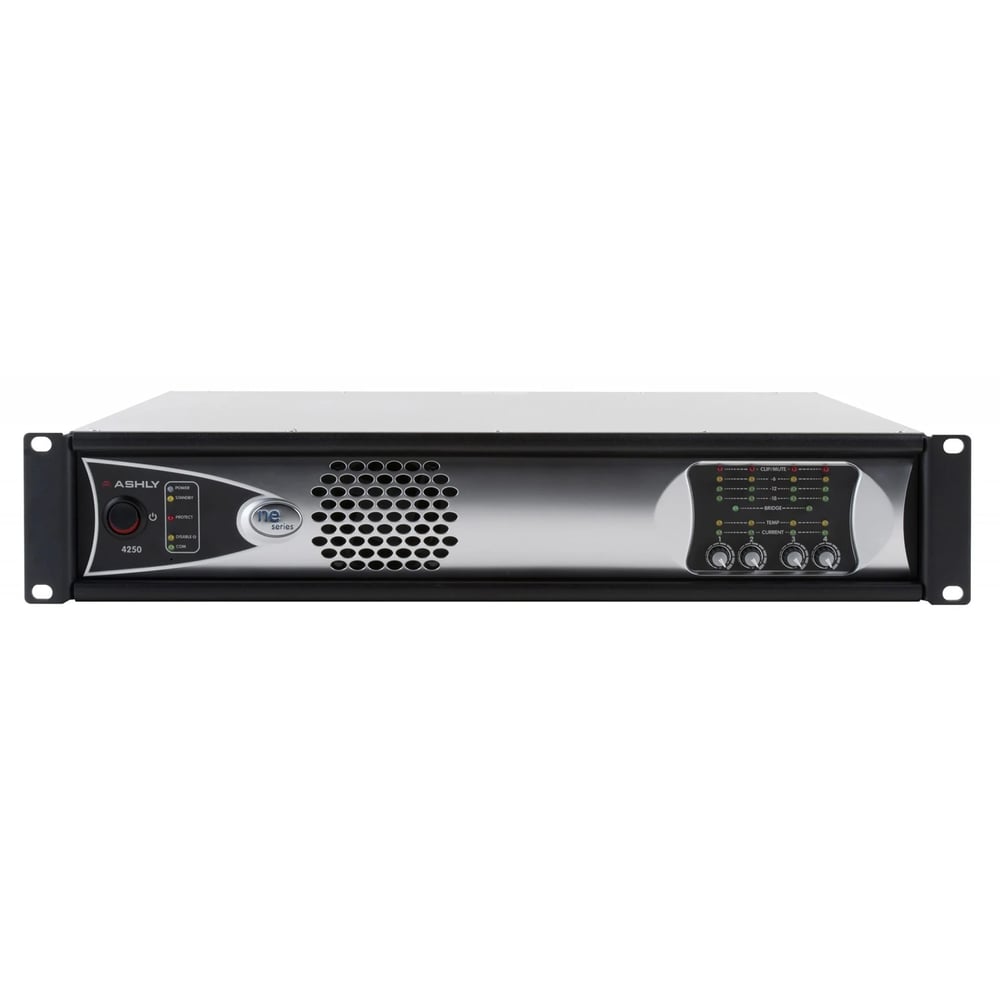Ashly ne4250.70ped Ne4250.70Pe Network Amplifier With Dante Option Card