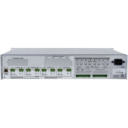Ashly ne8250.70bd Amplifier Plus Opdante And Opdac8 Option Cards