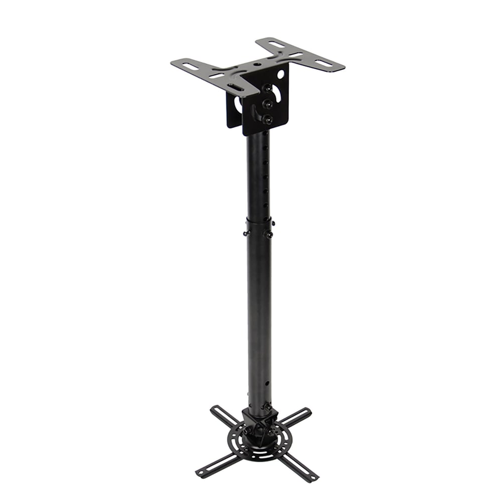 Optoma OCM815B Low Profile Universal Ceiling Mount With Extension Poles (Black Color)
