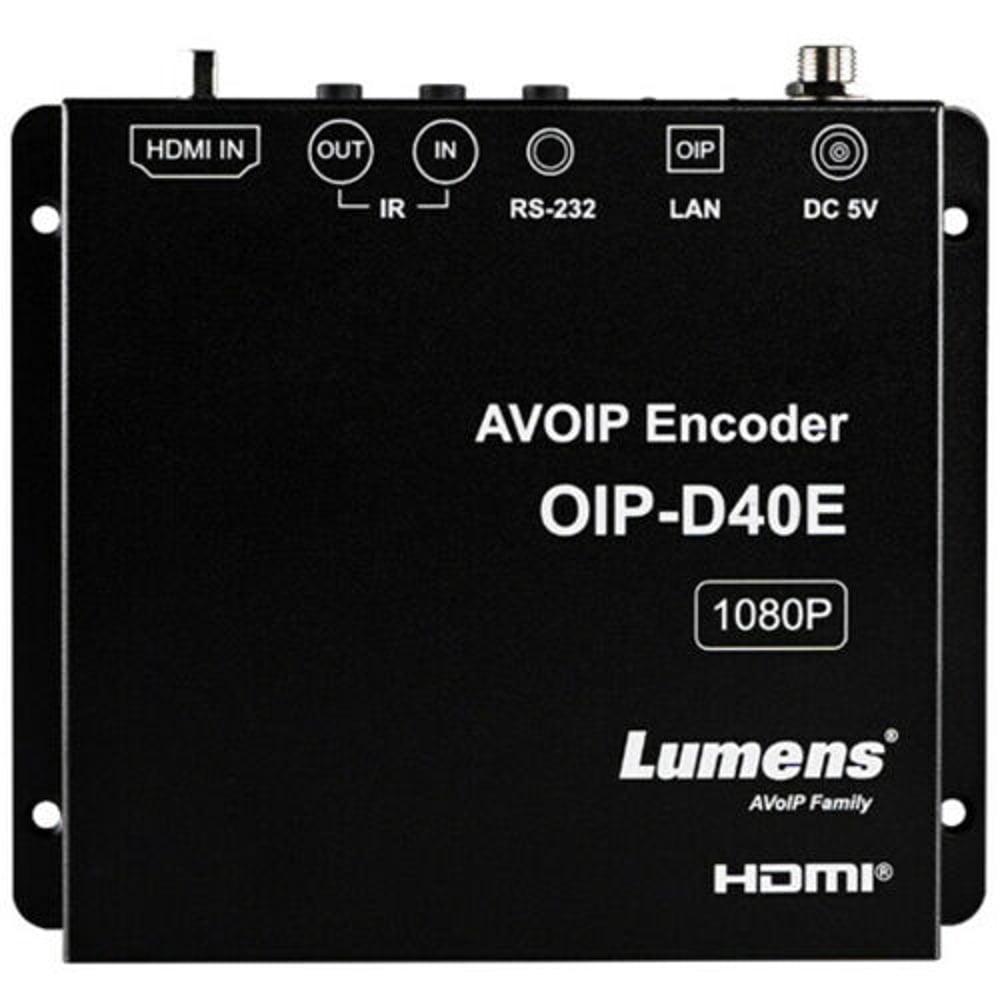 LUMENS OIP-D40E 1G Av Over Ip Encoder