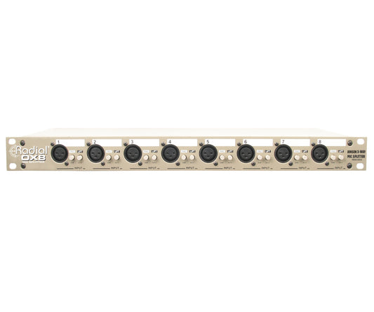 Radial OX8-r  8-Channel Microphone Splitter front
