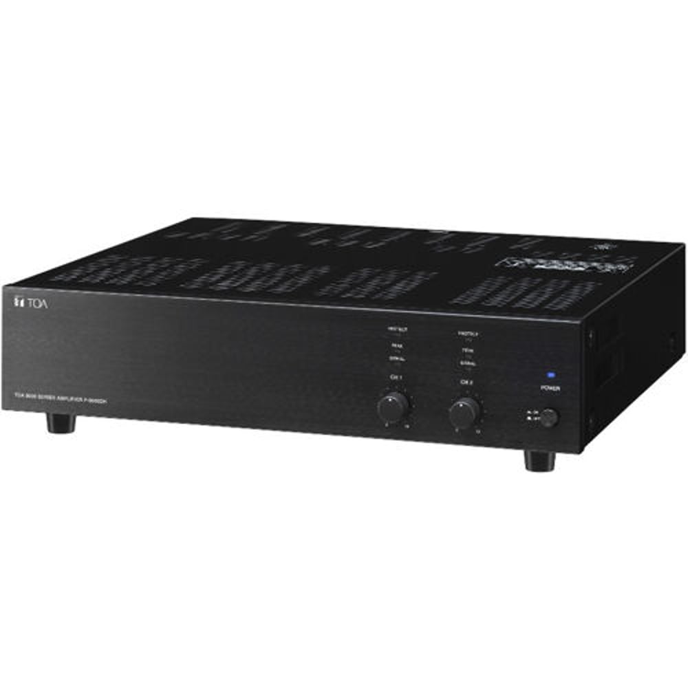 TOA P-9120DH CU Power Amplifier- 2Ch-120W- 70V Flexible Output Power