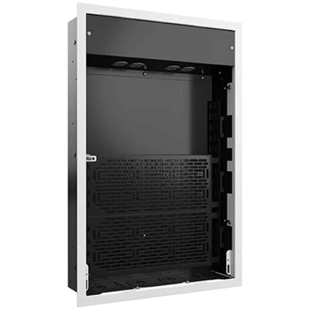 Chief PAC527LFWP4 Lg Inwall Box 14.25X22 Ll, Flg, 4Pwr, Wt