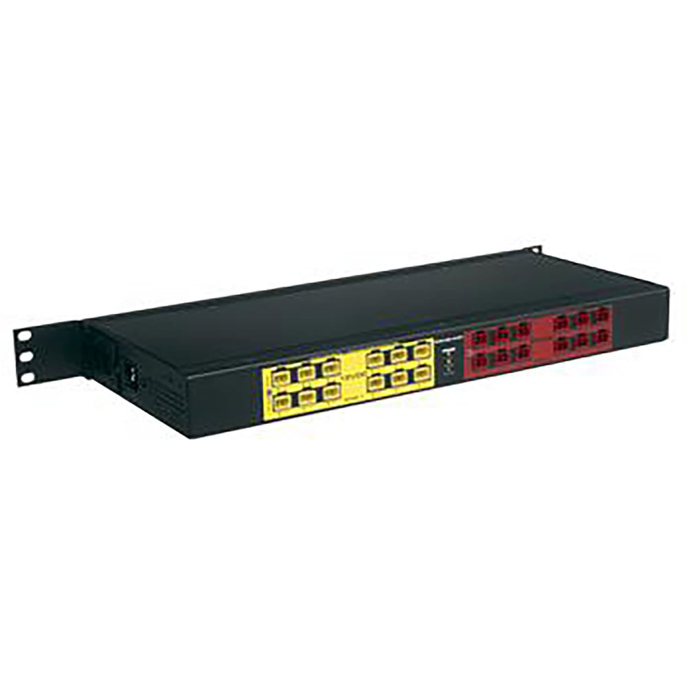 Middle Atlantic PD-DC-300-12-24V Dc Pwr Dist, 300W, Rkmnt, 12V And 24V