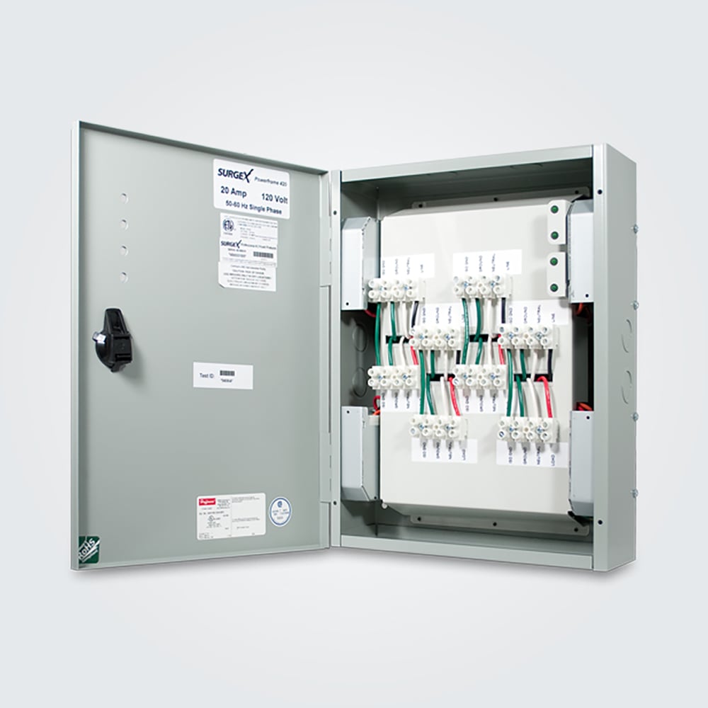 SurgeX PF-420 Branch Circuit Surge Eliminator And Power Conditioner / Load Center