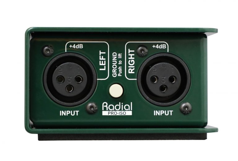 Radial Pro-Iso  +4dB to -10dB Converter Inputs