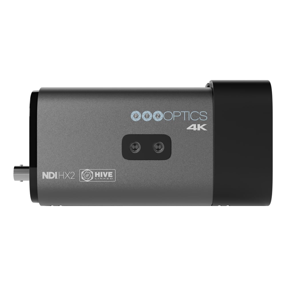 PTZOptics PT12X-STUDIO-4K-GY-G3 Studio 4K, A Hive-Linked Camera Featuring 12X Optical Zoom, 4K