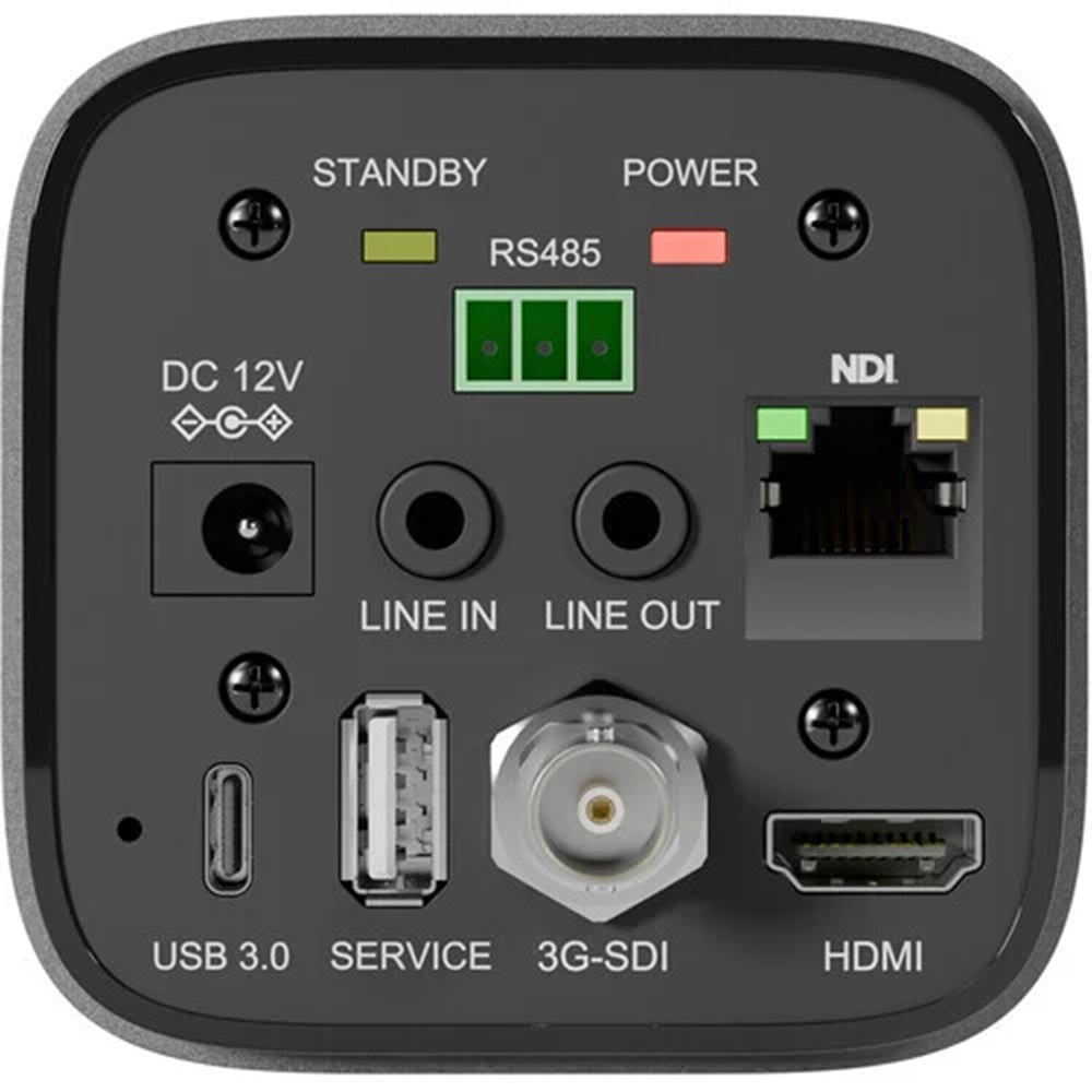 PTZOptics PT12X-STUDIO-SE-GY-G3 Studio Se, A Hive-Linked Camera Featuring 12X Optical Zoom