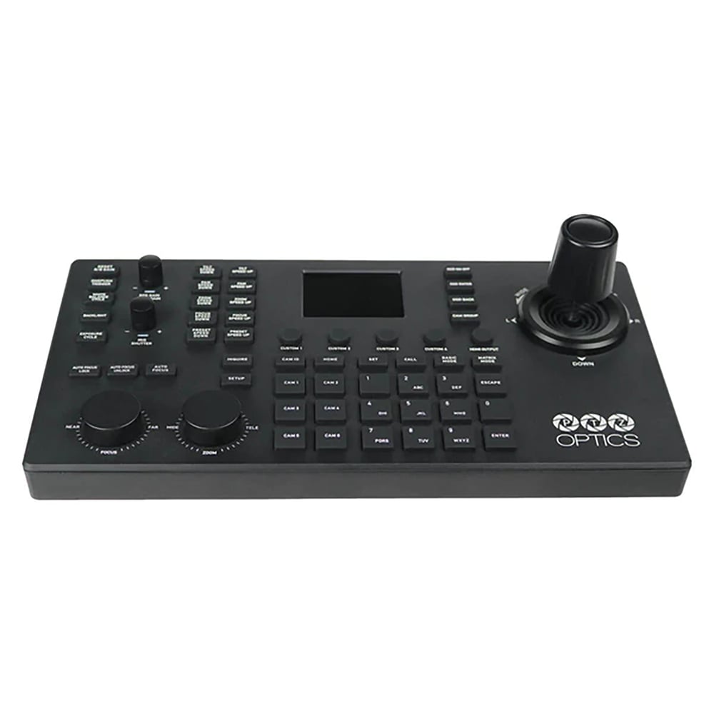 PTZOptics PT20X4K-PRODUCER-SJOY (3) Pt20X-4K-Gy-G3 (1) Pt-Superjoy-G1 Ip / Serial Joystick & Cmp