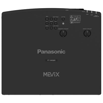 Panasonic PT-VMQ85BU 8, 000 Lm 4K Laser Lcd Projector / Digital Link / 4K Signal Input, Black Cabinet