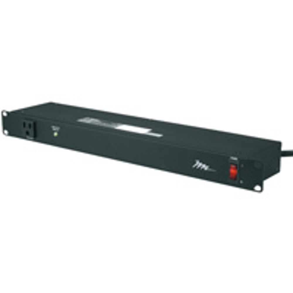 Middle Atlantic PWR-9-RP Essex 9 Outlet, 15A Rack Mount Surge And Filter Unit