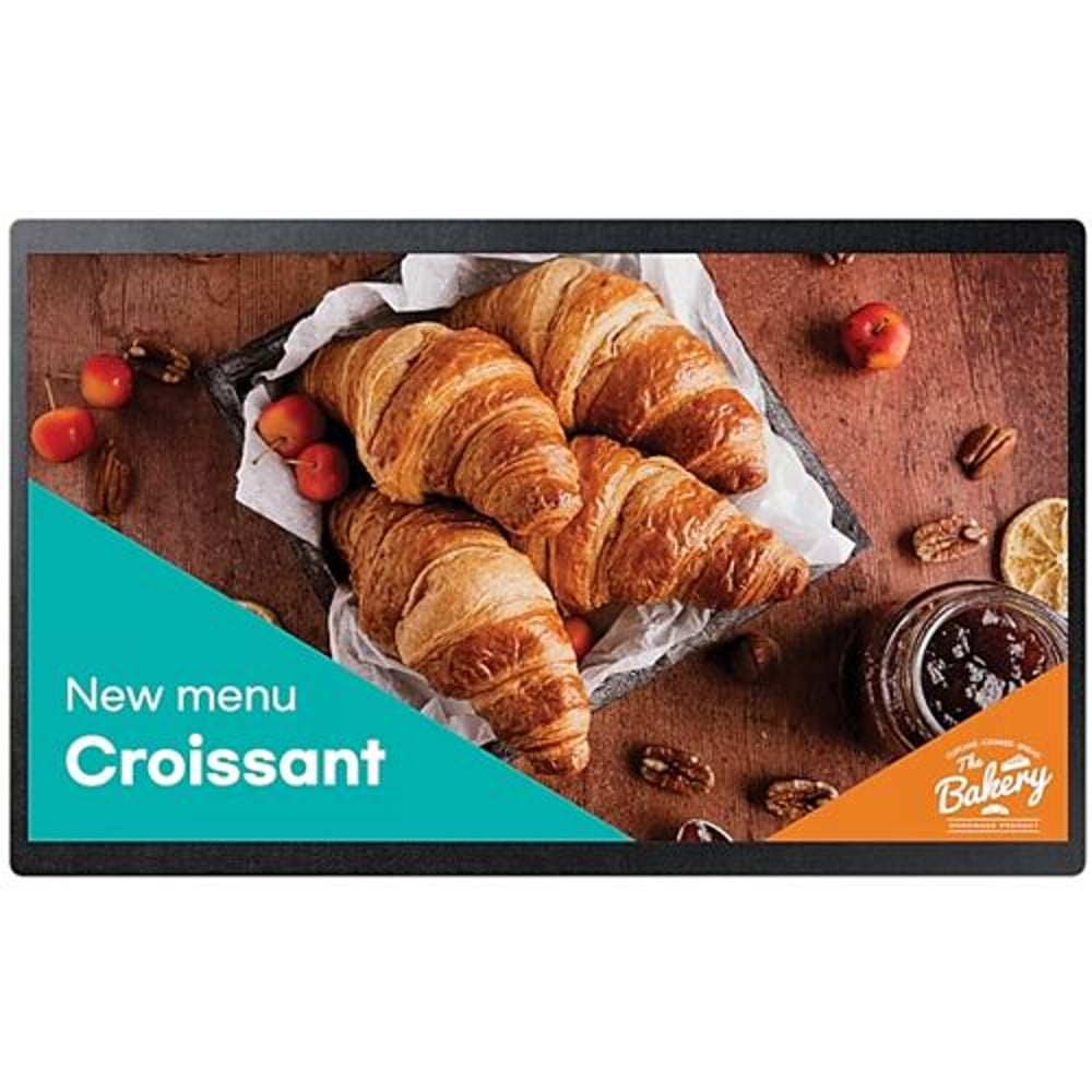 Samsung QB24C 24-Inch Commercial Uhd Led Lcd Display, 250 Nit