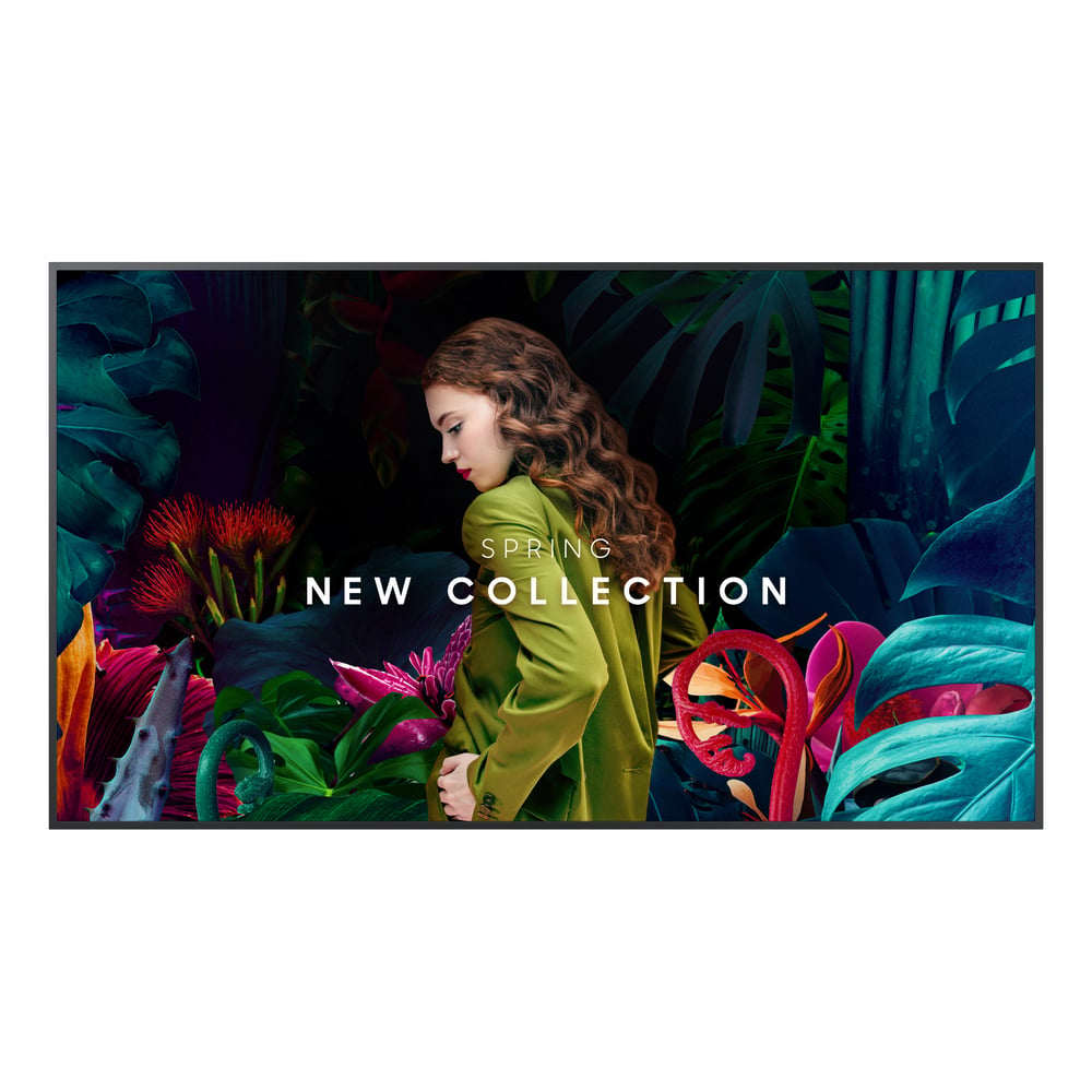 Samsung QB75C 75-Inch Commercial 4K Uhd Display, 350 Nit