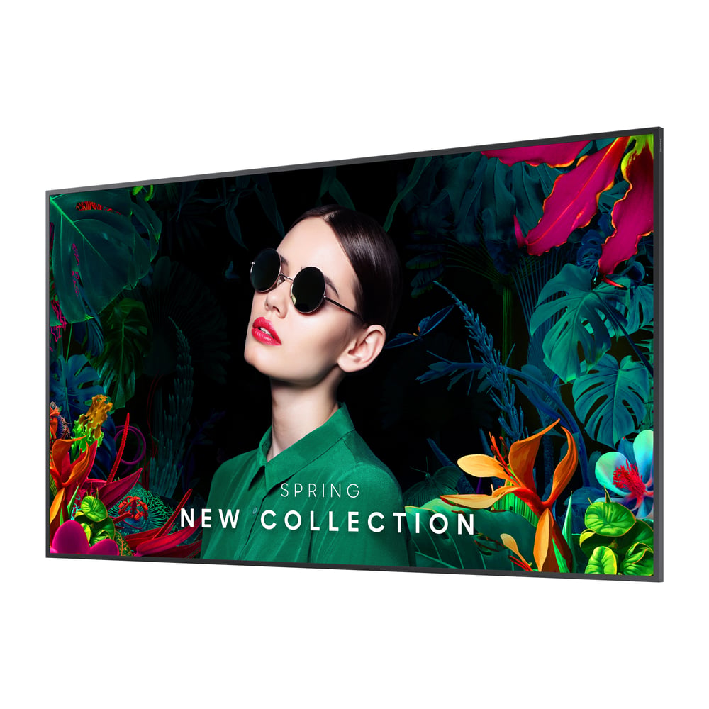 Samsung QM75C 75-Inch Commercial 4K Uhd Display, 500 Nit