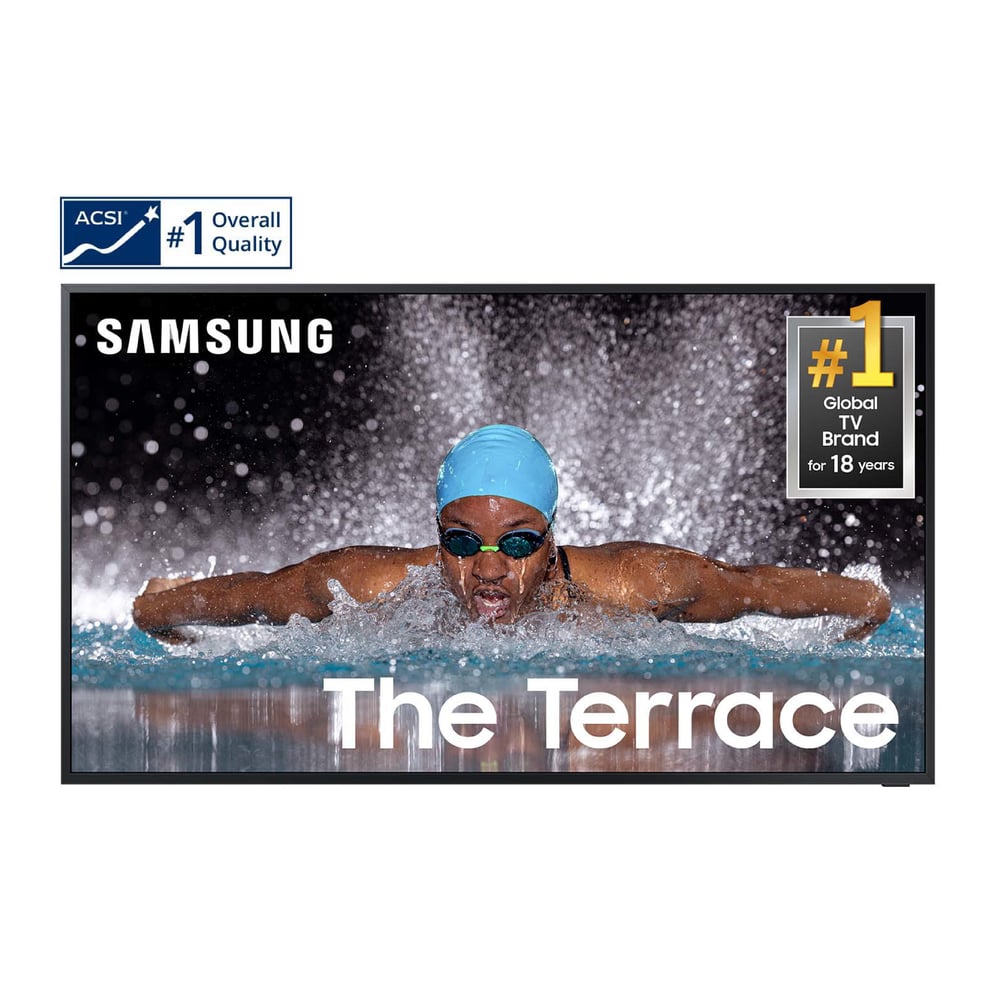 Samsung QN55LST7DAFXZA 55" The Terrace Full Shade/Partial Sun Outdoor Tv, Neoqled, 4K Neoqhdr+