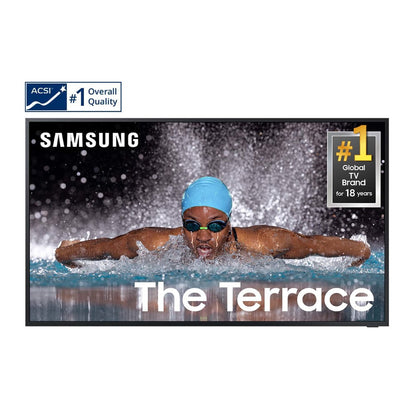 Samsung QN55LST7DAFXZA 55" The Terrace Full Shade/Partial Sun Outdoor Tv, Neoqled, 4K Neoqhdr+