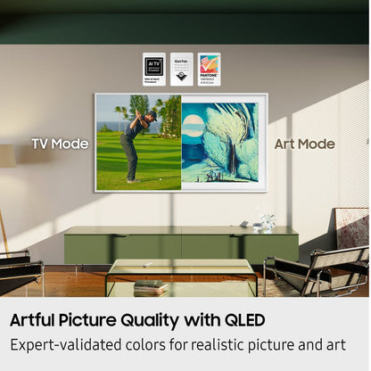 Samsung QN65LS03FAFXZA 65" The Frame Qled 4K Qhdr, 3840X2160, 120Hz, Wifi, Rs-232C