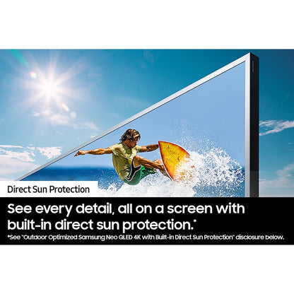 Samsung QN85LST9CAFXZA 85" The Terrace Full Sun Outdoor Tv, Qled 4K Qhdr, 3840X2160