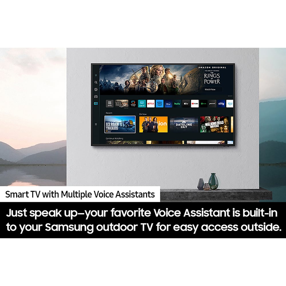 Samsung QN85LST9CAFXZA 85" The Terrace Full Sun Outdoor Tv, Qled 4K Qhdr, 3840X2160
