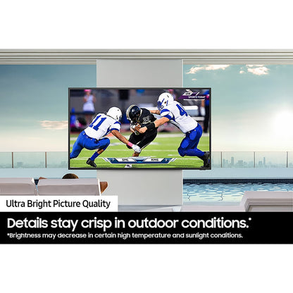 Samsung QN85LST9CAFXZA 85" The Terrace Full Sun Outdoor Tv, Qled 4K Qhdr, 3840X2160