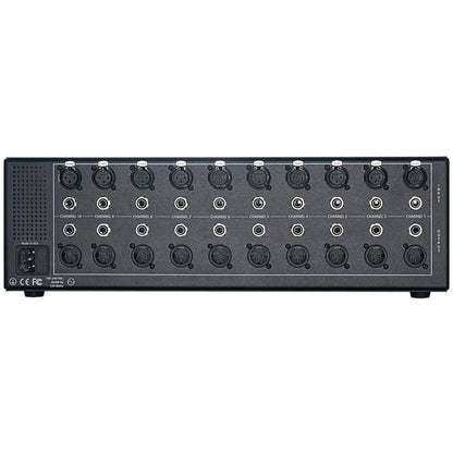 Rupert Neve R10 Ten-Space 500 Series Rack Rear View