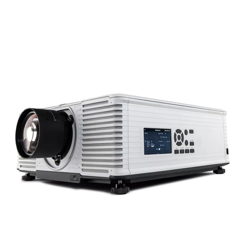 BARCO R9400811US I600-4K8 4K Uhd 8000 Lumens Laser Phosphor Projector, White Bto