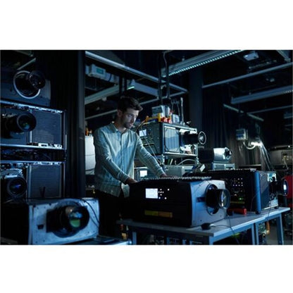 BARCO R9400813US I600-4K10 4K Uhd 10, 000 Lumens Laser Phosphor Projector, White Bto