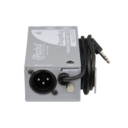 Radial StageBug SB-5 Compact Stereo Laptop Direct Box right