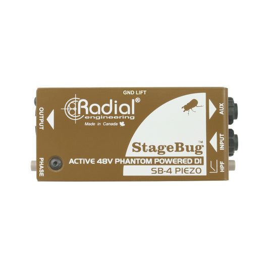 Radial StageBug SB-4 Compact Active Piezo Direct Box