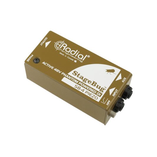 Radial StageBug SB-4 Compact Active Piezo Direct Box top