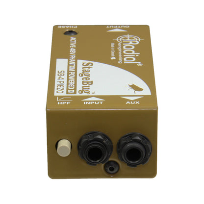 Radial StageBug SB-4 Compact Active Piezo Direct Box front