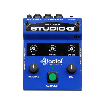 Radial StudioQ Studio Talkback Controller top