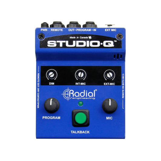 Radial StudioQ Studio Talkback Controller top