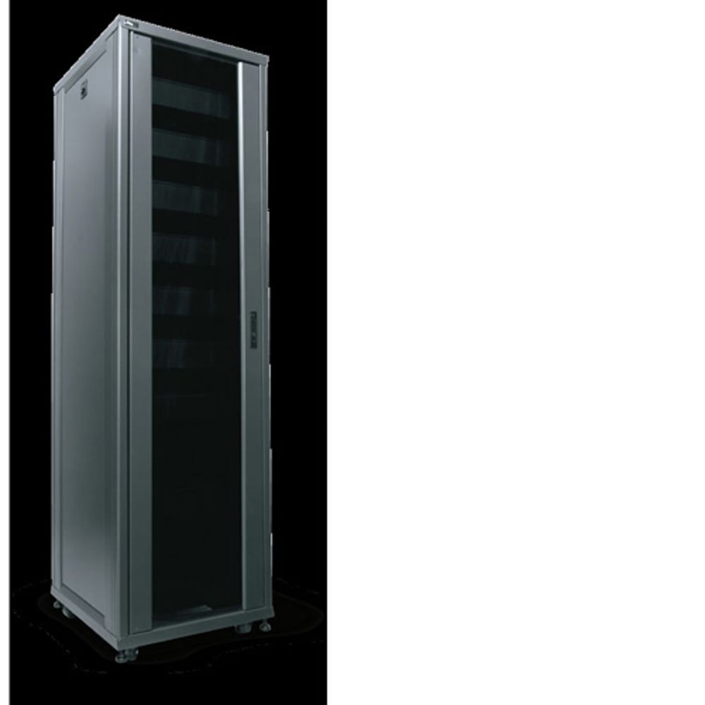 Middle Atlantic RCS-1824 18Sp 24"D Rk Config W/Sp, Front Dr, Rap, (3)Shelves, (3)Pnls