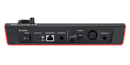 Focusrite Pro RedNet R1 Desktop Remote Controller rear panel