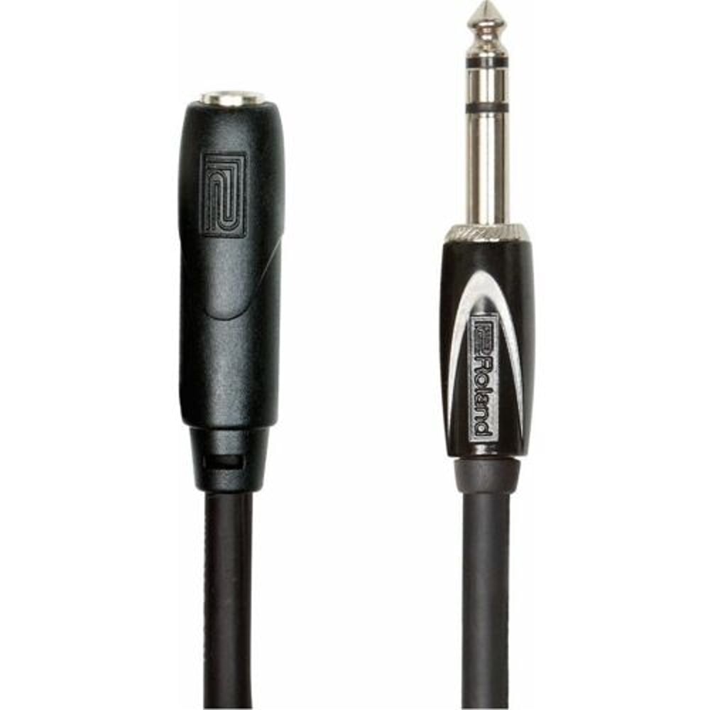 Roland RHC-25-1414 25Ft / 7.5M Headphone Extension Cable, 1/4" Trs Male To Female