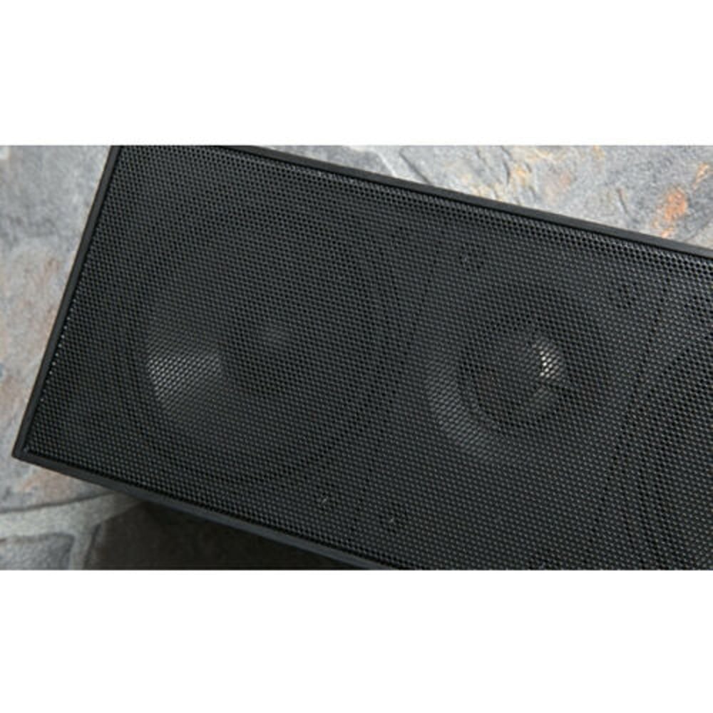 SUNBRITE SB-AW-SNDBR-M-B 20 Watt Premium Passive Soundbar For Landscape Outdoor Tv 47-75"