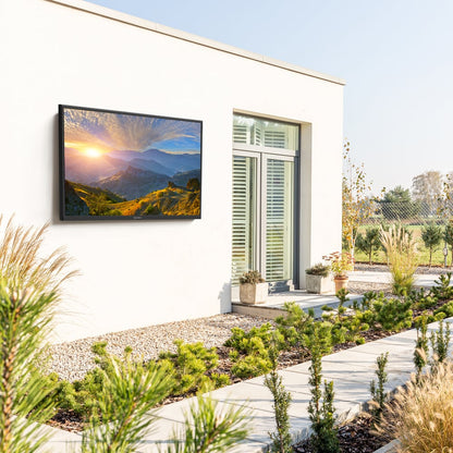 SUNBRITE SB-FS-65-BL 65" Solis Series - Smart Outdoor Tv - Full Sun - 4K Uhd Hdr