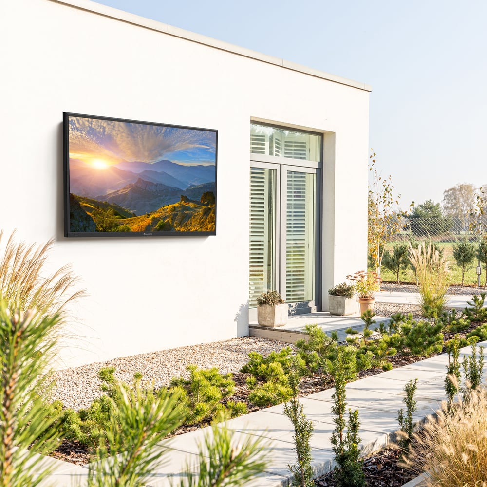 SUNBRITE SB-FS-75-BL 75" Solis Series - Smart Outdoor Tv - Full Sun - 4K Uhd Hdr